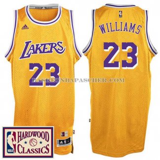 Maillot Retro Los Angeles Lakers Williams Jaune
