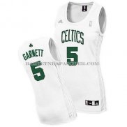 Maillot Femme Boston Celtics Garnett Blanc