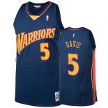 Maillot Golden State Warriors Baron Davis 2009-10 Hardwood Classics Bleu