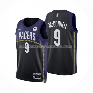Maillot Indiana Pacers T.j. Mcconnell Ville 2019-20 Gris