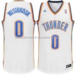 Maillot Oklahoma City Thunder Westbrook Blanc 1 2