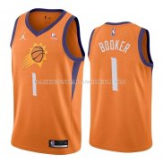 Maillot Phoenix Suns Devin Booker Statement 2021 Orange