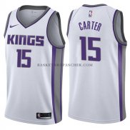 Maillot Sacramento Kings Vince Carter Association 2017-18 Blanc
