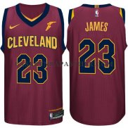 Nike Maillot Cleveland Cavaliers James 2017-18 Rouge