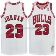 Maillot Authentique Chicago Bulls Jordan Blanc