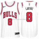 Maillot Chicago Bulls Zach Lavine 2017-18 Blanc