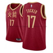 Maillot Los Angeles Lakers P.j. Tucker Ciudad 2018-19 Rouge