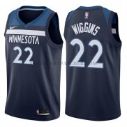 Maillot Minnesota Timberwolves Andrew Wiggins 2017-18 Bleu