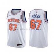 Maillot New York Knicks Taj Gibson Statement Blanc