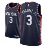 Maillot New York Knicks Tim Hardaway Jr. Ciudad 2018-19 Bleu