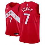 Maillot Tornto Raptors Kyle Lowry Earned 2018-19Rouge