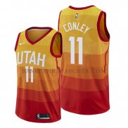 Maillot Utah Jazz Mike Conley Ville Orange