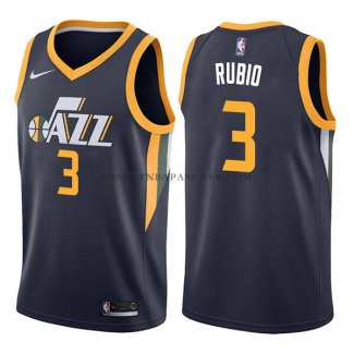 Maillot Utah Jazz Ricky Rubio Icon 2017-18 Bleu