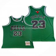 Maillot Chicago Bulls Michael Jordan No 23 Retro Vert