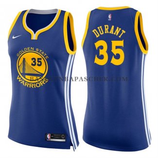 Maillot Femme Golden State Warriors Kevin Durant Icon 2017-18 Bl