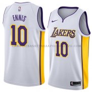 Maillot Los Angeles Lakers Tyler Ennis Association 2018 Blanc