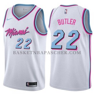 Maillot Miami Heat Jimmy Butler Ciudad 2019 Blanc