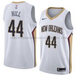 Maillot New Orleans Pelicans Solomon Hill Association 2018 Blanc
