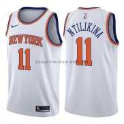 Maillot New York Knicks Frank Ntilikina Association 2017-18 Blan