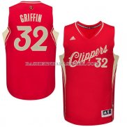 Maillot Noel Los Angeles Clippers Griffin 2015 Rouge