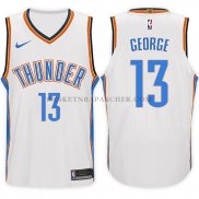 Maillot Oklahoma City Thunder Paul George 2017-18 Blanc