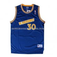 Maillot Retro Golden State Warriors Curry Bleu