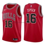 Maillot Chicago Bulls Paul Zipser Icon 2017-18 Rouge