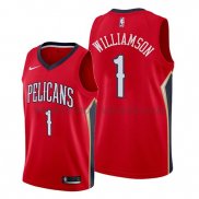 Maillot New Orleans Pelicans Zion Williamson Statement 2019-20 Rouge