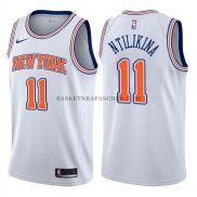 Maillot New York Knicks Frank Ntilikina Statehombret 2017-18 Bla