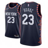 Maillot New York Knicks Trey Burke Ciudad 2018-19 Bleu