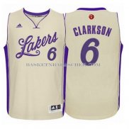 Maillot Noel Los Angeles Lakers Clarkson 2015 Blanc