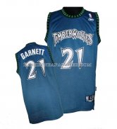 Maillot Retro Minnesota Timberwolves Garnett Bleu