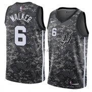 Maillot San Antonio Spurs Lonnie Walker Ville 2018 Gris