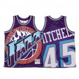 Maillot Utah Jazz Donovan Mitchell Mitchell & Ness Big Face Volet