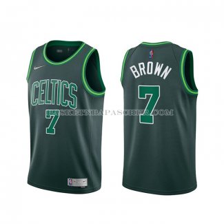 Maillot Boston Celtics Jaylen Brown Earned 2020-21 Vert