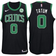 Maillot Boston Celtics Jayson Tatum 2017-18 Noir
