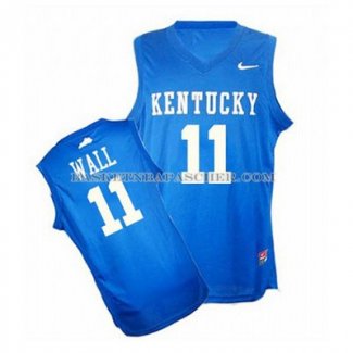 Maillot NCAA Kentucky Wildcat John Wall Bleu