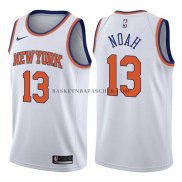Maillot New York Knicks Joakim Noah Association 2017-18 Blanc