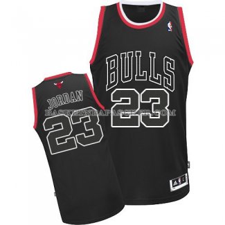 Maillot Retro Chicago Bulls Jordan Noir