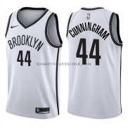 Maillot Brooklyn Nets Dante Cunningham Association 2017-18 Blanc