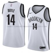Maillot Brooklyn Nets Milton Doyle Association 2018 Blanc