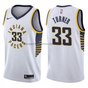 Maillot Indiana Pacers Myles Turner Association 2017-18 Blanc