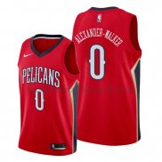 Maillot New Orleans Pelicans Nickeil Alexander-walker Statement Rouge