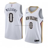 Maillot New Orleans Pelicans Troy Williams Association 2018 Blan