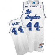 Maillot Retro Los Angeles Lakers Jerry West Blanc
