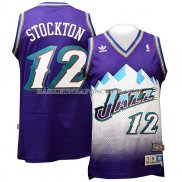 Maillot Retro Utah Jazz Stockton Purpura