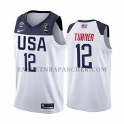 Maillot USA Myles Turner 2019 FIBA Basketball World Cup Blanc