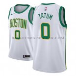 Maillot Boston Celtics Jayson Tatum Ciudad 2018-19Blanc