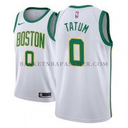 Maillot Boston Celtics Jayson Tatum Ciudad 2018-19Blanc