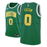 Maillot Boston Celtics Jayson Tatum Earned 2018-19Vert